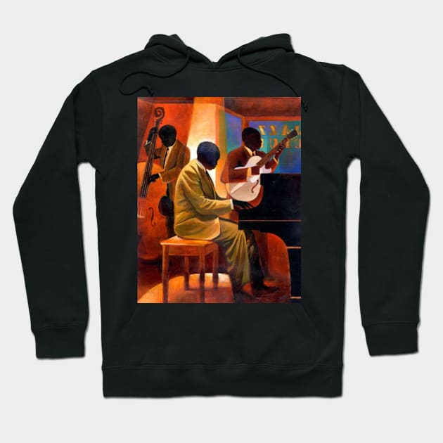 Jazz Trio Hoodie by CoreDJ Sherman